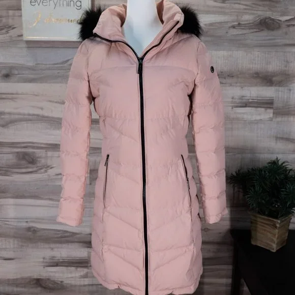 calvin klein womens pink jacket - Picture 1 of 8